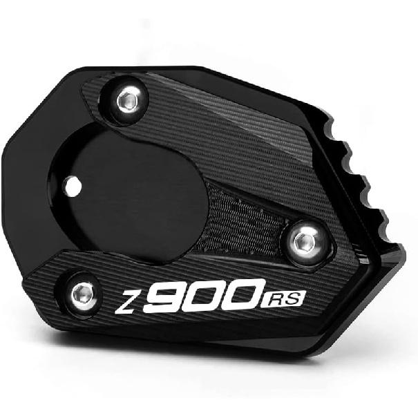 

Motorcycle Side Stand Extension Kickstand Plate Compatible With K.awasaki Z900RS 2017-2023 2024 2025 | Foot Pad Support Z 900 RS Z900 RS Z-900 RS чёрный