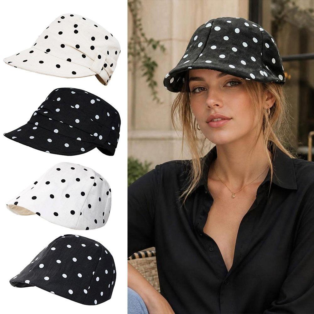 Wide Brim Sun Hat Adjustable Casual Hat Fashionable Style Peaked Cap  Summer Outing