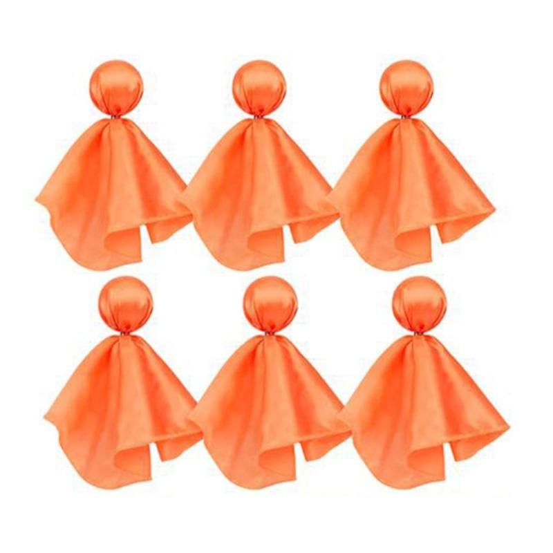 

Tossing Flags Party Accessories Referee Gear Referee Flags Challenge Flags Penalty Flags for Soccer Ref Umpire Coaches оранжевый
