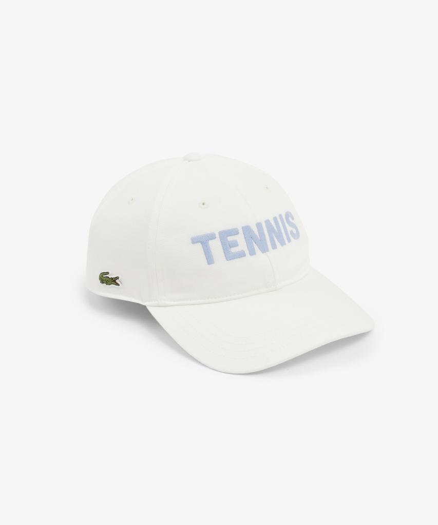 LACOSTE Unisex Tennis Embroidered Lettering Ball Cap Rk2634-56G 7Kf