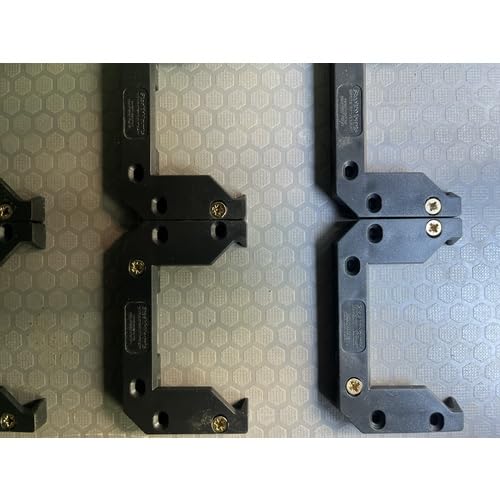 StealthMount Kraton Füße Montageleisten V2 (6 Pack) Schwarz OM-LOCL-BLK-6