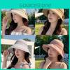 Summer Fashion Wide Brim Sun Hat With Large Sunshade For Women Outdoor Sun Protection
