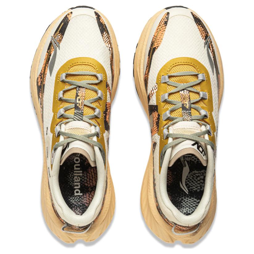 Soulland X Li Ning Lu Ban Technology Silk Wear Resistant Rebound Stability Support Shock Absorption Non Slip Low Top Running Shoes ARNU004-24