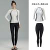 Womens Full Coverage Rash Guard Set Long Sleeve Top Pants UV Protection Quick Dry Snorkeling Swimwear
