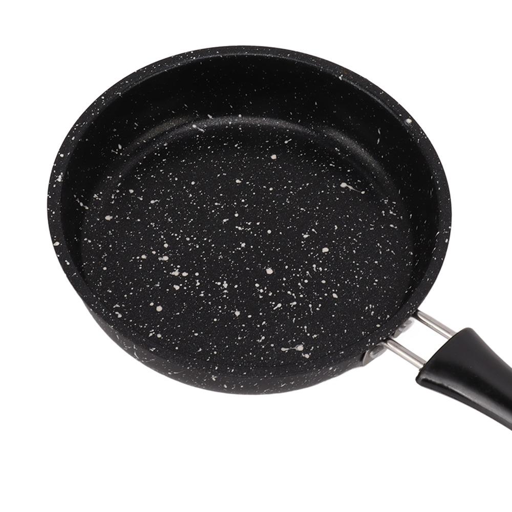 Wheat Stone Coating Frying Skillet Ergonomic Handle 12CM Nonstick Frying Pan Long Lasting Dishwasher Safe Cooking Skillet Home