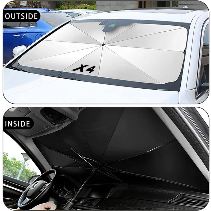 pzkem4 Car Insulation Sunshade Umbrella for BMW X1 X2 X3 X4 X5 X6 X7 G01 F10 F15 F49 F30 F85 G05 G08 F25 E84 E83 E71 E70 Car Accessorie