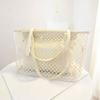 Premium Quality 2pcs/set Womens Clear Transparent Shoulder Bags For Fashion Enthusiasts