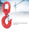 Crane Hook Swivel Eye Alloy Steel Gravity Rigging Lifting Industry Ship Building Round Hook 5T