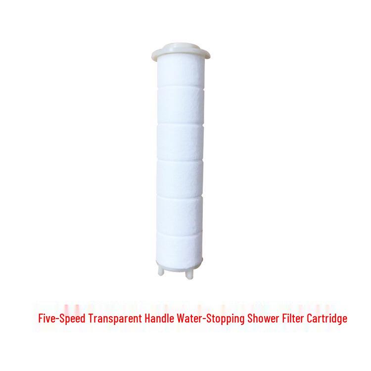 Negative Ion PP Cotton Shower Head - Water Purifying Shower Filter Element