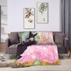 Wicked For Good Glinda and Elphaba Blanket Warm Soft Plush Bedding Throws For Living Room Decorative Flannel Bedspread Bed Cover