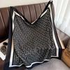 Spring and summer simple twill square scarf temperament commuter scarf decoration fashion shawl neck protection scarf sunshade headscarf women