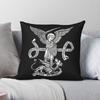 Saint Michael Catholic Archangel Square Pillowcase Polyester Linen Velvet Printed Zip Decor Sofa Cushion Case