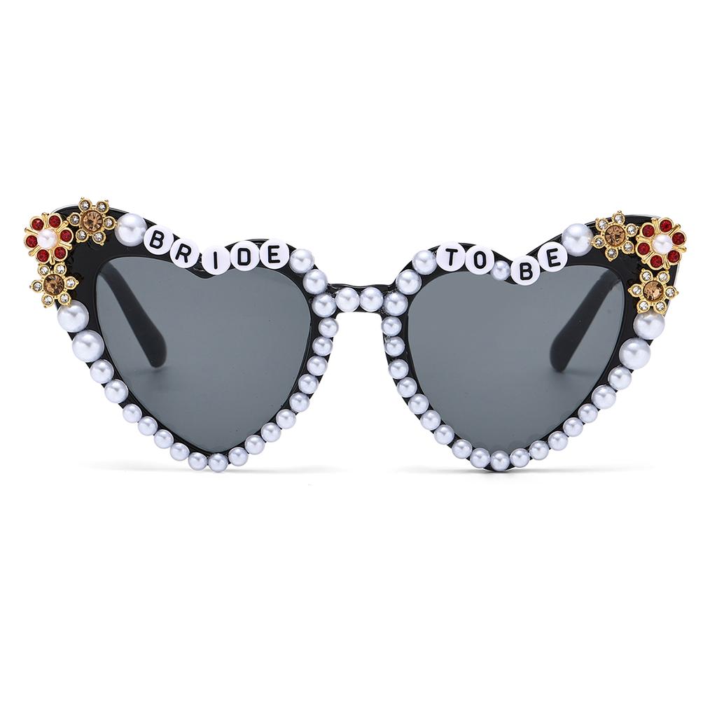 1pc New Cross-border Framed with Letters Glasses Personality Holiday Atmosphere Photo Modeling Trend WOMEN'S GLASSES