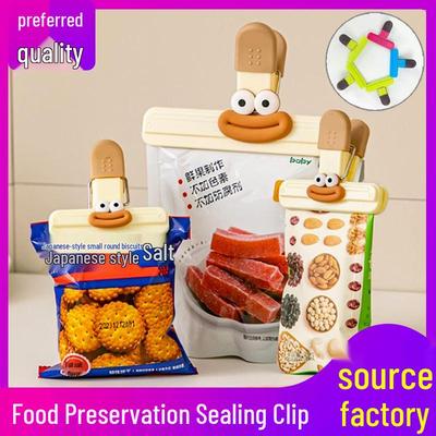 Clips Selladores Engrosados a Prueba de Humedad para Snacks y Uso Doméstico para Leche en Polvo, Té y Salchichas
