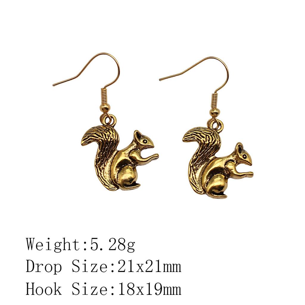 Christmas Decorations Earrings Set Animals Drop & Dangle Earring Backpack Ear Rings