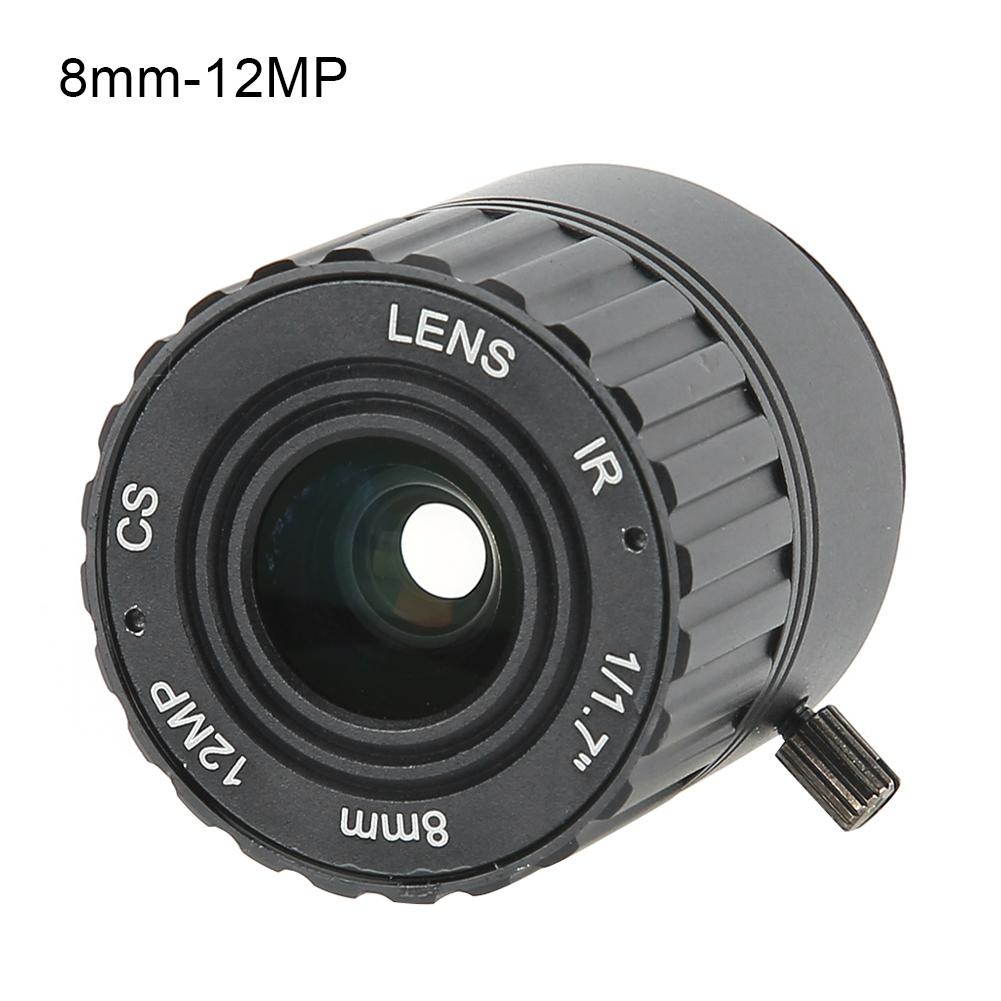

8mm 12MP HD F1.2 12.5 CS Interface Security Fixed CCTV Lens for Camera