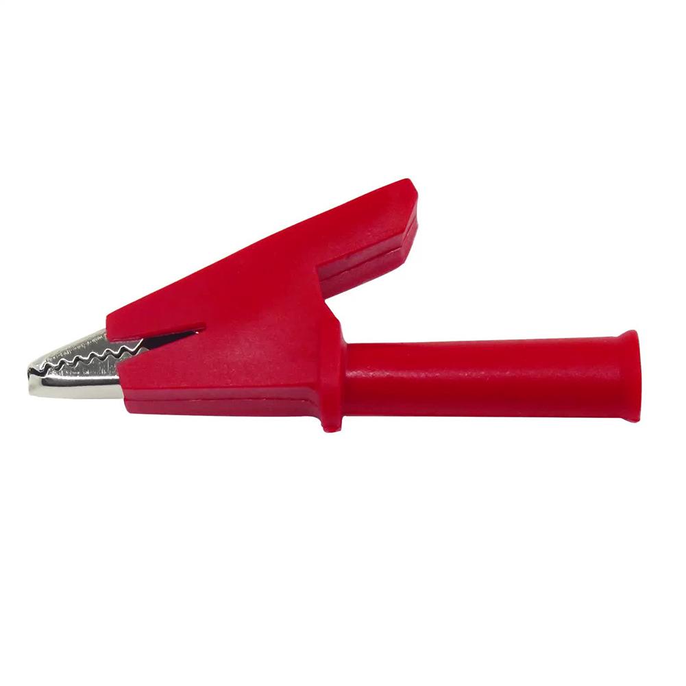 1000V 20A Clips Banana Socket Test Clip Opening 10mm 4mm Banana Socket Clip Ergonomic Non-slip Grip Flexible Testing Connection