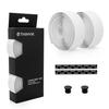 Thinvik Bicycle Bar EVA PU Handlebar Comfortable Grip for Gravel and Road Bikes Lizard Skin Tape, Ultra-Lightweight + Tape, Anti-Slip,