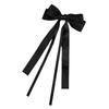 Fashion Fabric Ribbon Hair Bow Hairpin for Women Girls Hair Clips Solid Double Bow Top Clip Female Hair Accessories