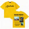 Singer QUEVEDO Buenas Noches 2025 Album Merch  T Shrit Unisex Women Fashion Casual Tees Double Sided Print Short Sleeves Streetwear