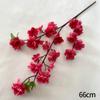 1/5pcs 66cm Sakura Artificial Flowers Bouquet Long Stem Garden Landscape Party Wedding Decor Fake Flowers Table Vase Ornament