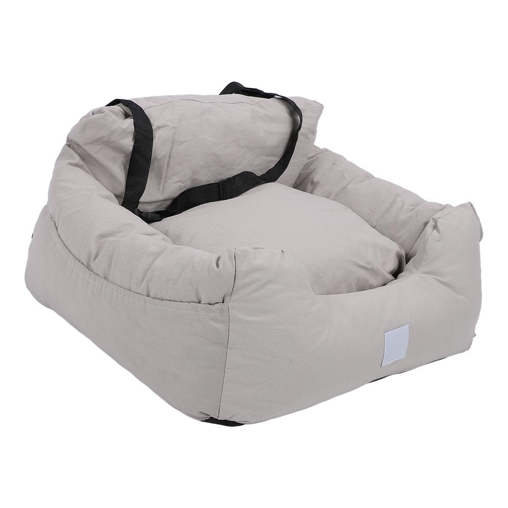 Hundeautositz Abnehmbar Waschbar Tragbar Rutschfest Haustier Autobett für Kleine Mittelgroße Hunde Katzen