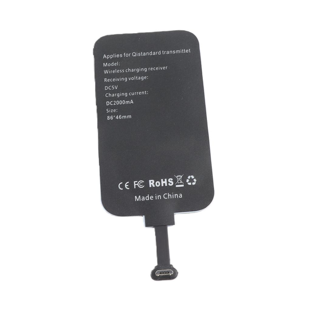 Wireless Charger Receiver 5V 2A 10W Wireless Charging Receiver Patch Module Chip for Micro USB Reverse Interface Phone