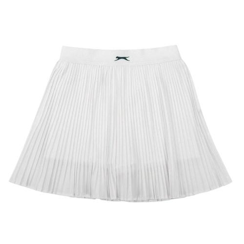 Slazenger Girls Logo Micro Pleat Tennis Skirt