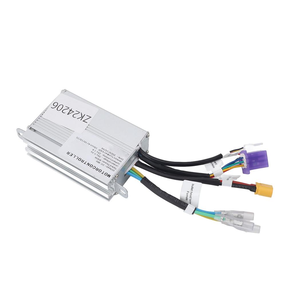 Controller per Scooter Elettrico 48V 800W Eccellente Dissipazione del Calore Regolatore Sensibile della Velocità del Motore per Scooter Elettrico