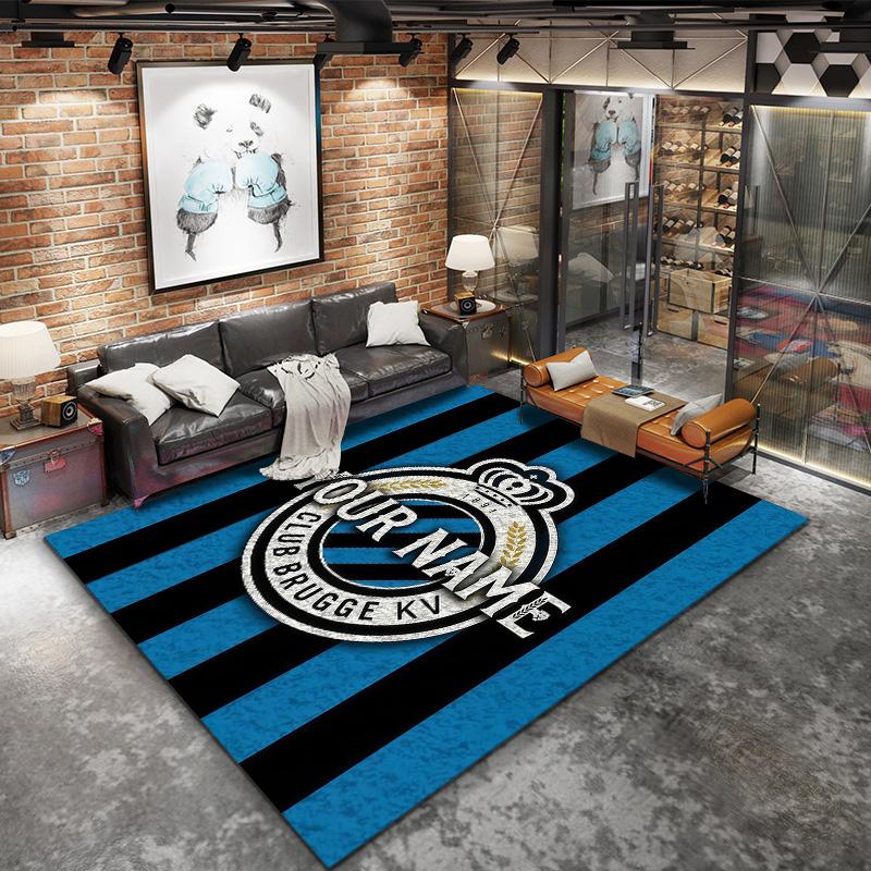 Club Brugge Kv Custom Name Carpet Rug For Living Room Bedroom Home Sofa Decoration Kids Play Nonslip Floor Mat
