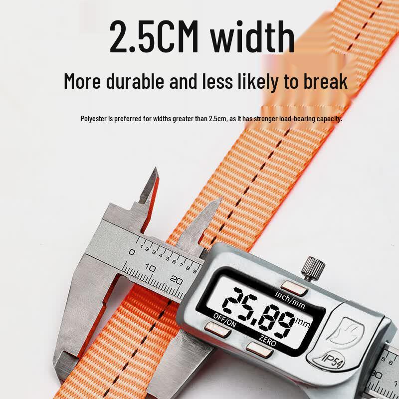 JGL301 Orange Ratchet Tie Down Strap
