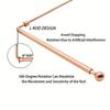 2pcs Feng Shui Dowsing Rods, Retractable, for Divining, Ghost Hunting & Treasure Hunting