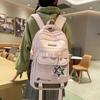 Schultasche Schultasche weiblich Mittelschüler Oberstufenschüler Rucksack Große Kapazität Hochwertiger Rucksack Grundschule Fünfte