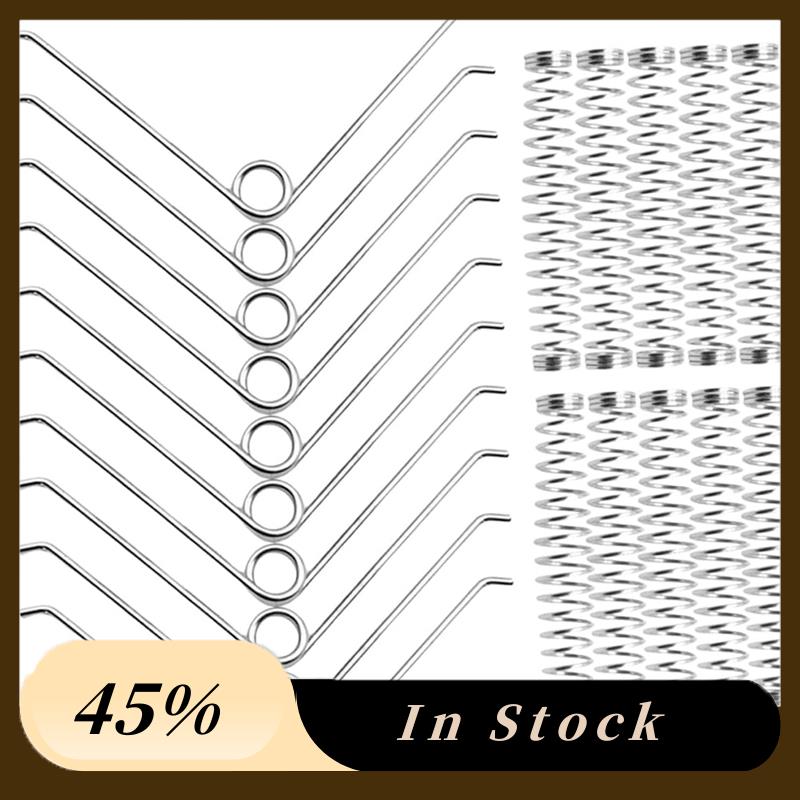 

A60Z Top 20Pcs Pruning Parts Metal Pruning Shear Springs Silver Tree Pruner Spring Garden Pruner Spring серебряный