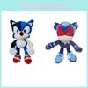 Neues zweifarbiges Plüschtier: Sonic, ein transformierbarer Igel, für Kinder