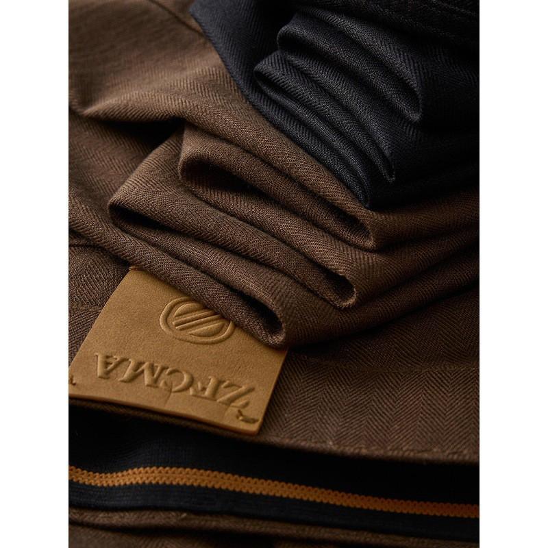 Mens Straight Leg Pants Old Money Style Lyocell Linen Blend Casual Trousers Premium Lightweight Wear
