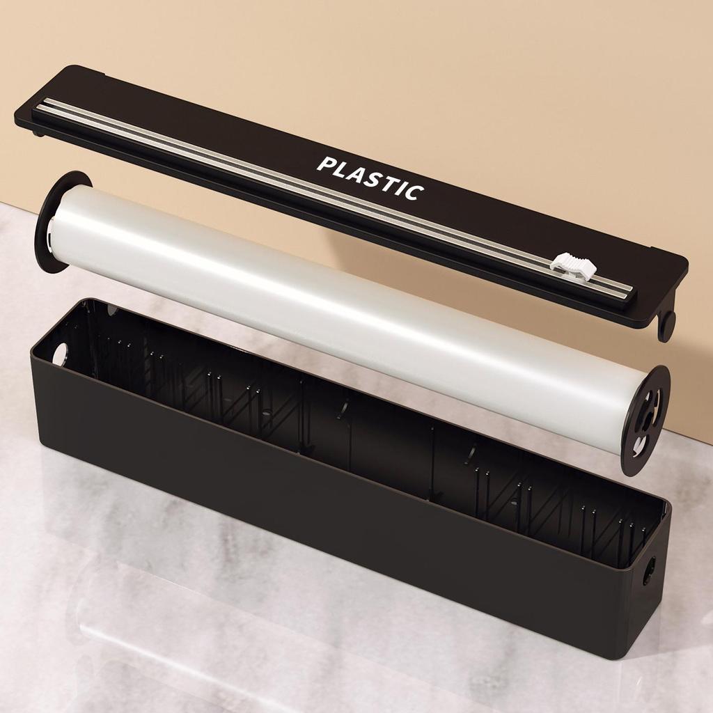 Wall-Mount 501 Cling Film & Foil Cutter with Storage Rack