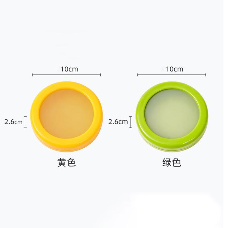 New Silicone Fruit Storage Box Refrigerator Avocado Onion Sealed Film Food Storage Box For Keep Fresh Vegetable Fruit