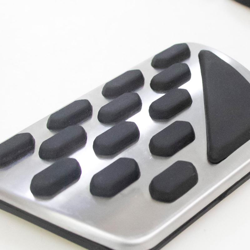 For Jeep Wrangler JK JL 2007-2017 2018    2022 Car Foot Rest Pedal Fuel Accelerator Brake Pedals Cover Non-slip Pad