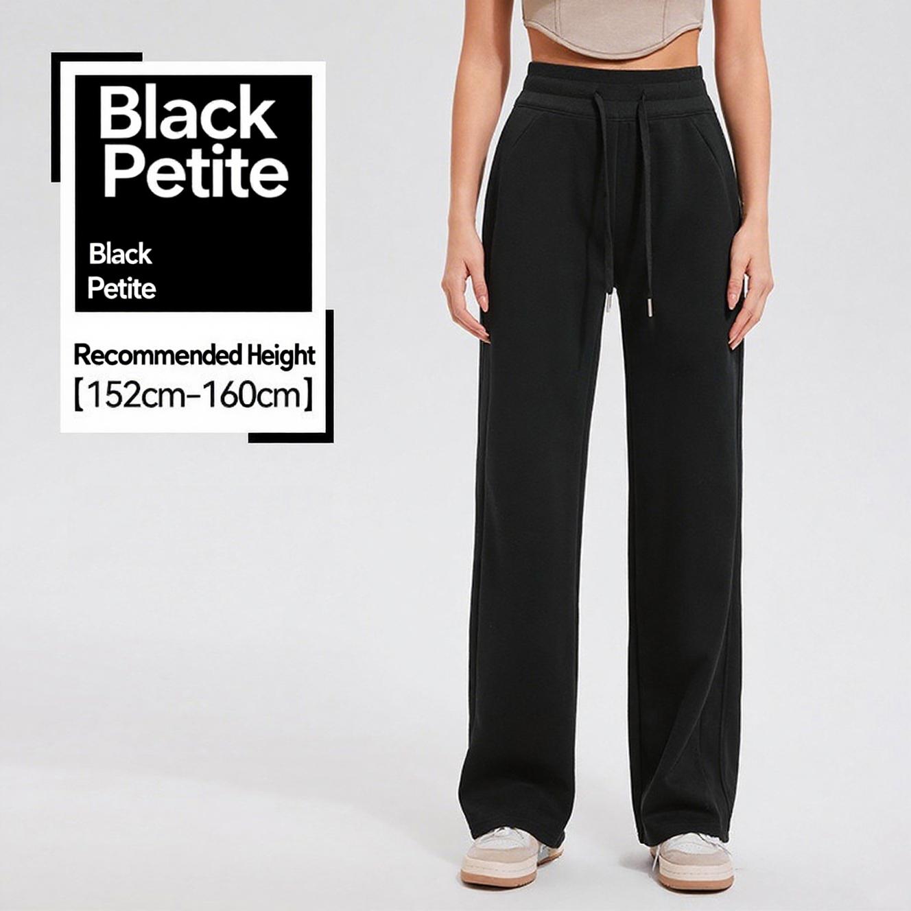 

Осенне-зимние утепленные спортивные штаны обычного кроя женские удобные эластичные с высокой посадкой спортивные штаны с высокой талией драпированные широкие брюки повседневные штаны XXL