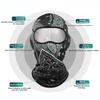 Breathable Cool Balaclava Ice Silk Face Cover Headwear Fashion Full Face Cap  Motorcycle Riding