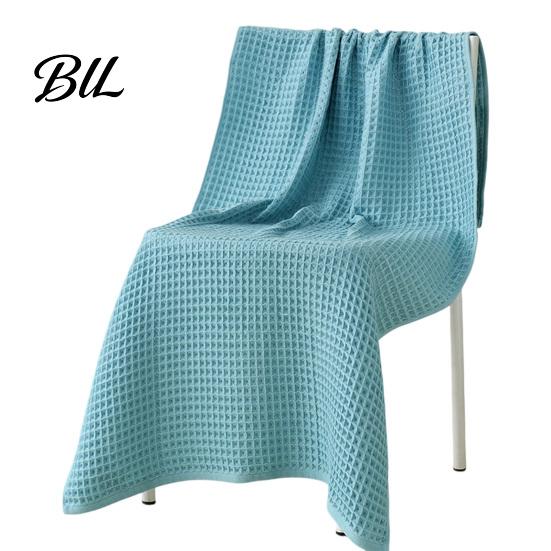 Soft Bath Towel for Family Cotton Waffle Towel, Large Absorbent Quick Dry Shower Hotel Style Towels Adults, Thickened Skin Friendly Bathroom