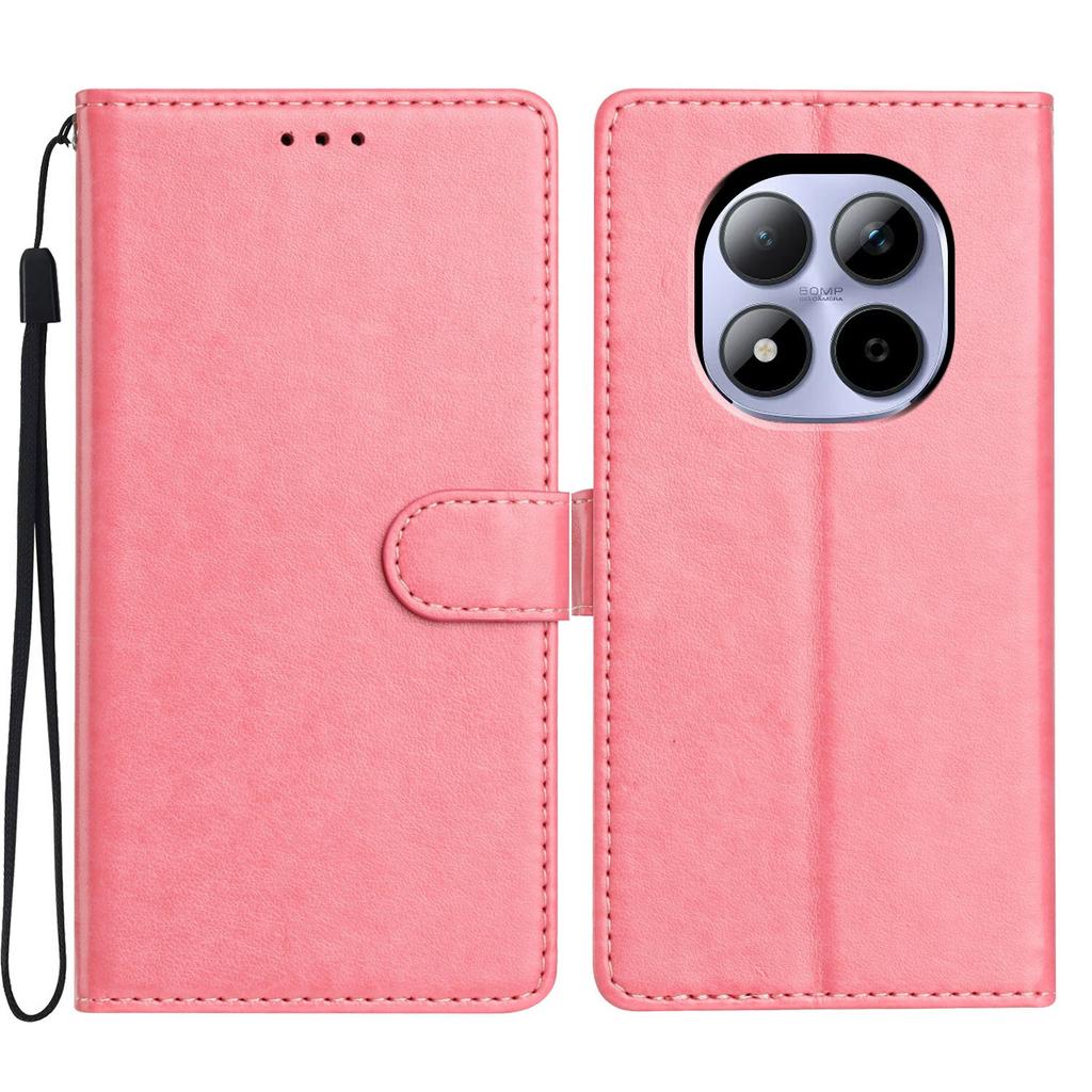 For Xiaomi Redmi Note 15 Pro 5G (Global) Leather Case Wallet Stand Phone Cover with Handy Strap