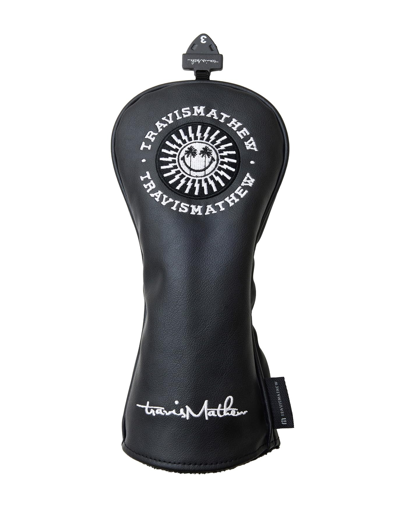 

[Travis Matthew] Head Cover [MOTIF SERIES] (For Fairway Wood) Golf FW 7AK938 Black OS