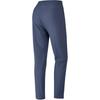 Skechers Outdoor Elastic Solid Color Straight Leg Casual Pants Women bottoms Dark-Night-Blue Gray P424W150-022C