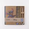Set de papeterie - lilo &amp; stitch - carnet de dessin - marron - 1 pièce - pour enfants