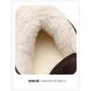Women's  Winter New Comfortable Warm Cotton Shoes Retro Casual Loafers Lazy One Step Doudou Shoes Female