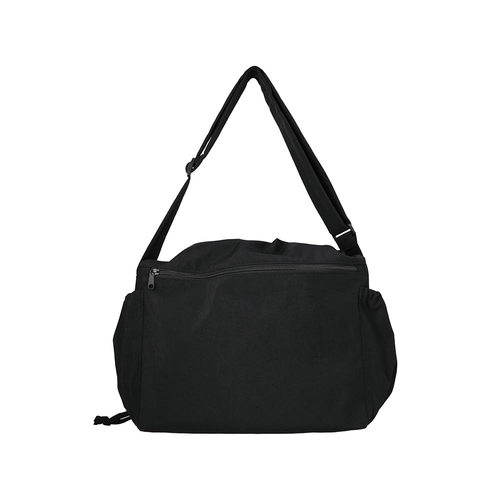 Bolsa de Mensageiro Bolsa de Ombro PRETA [NEIKIDNIS]