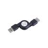 USB 2.0 Male To Female Extension Retractable Cable Data Sync Charger Cord 73cm USB Male To Female Cable