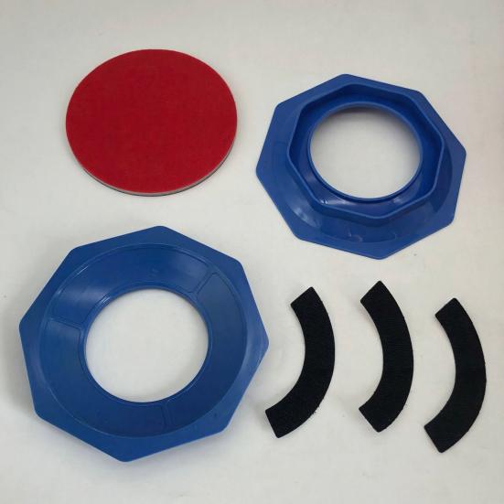 2Pcs Bowling Ball Stand Universal Sanding Pad Holder Precision Surface Maintenance Tool Bowling Cleaning Polishing Display Base Bowling Accessories